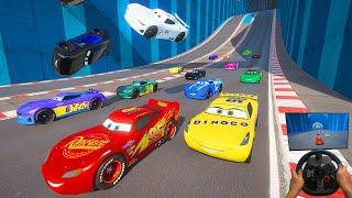 Race Crazy Cars 3 McQueen and Friends Cruz Ramirez Icar Jackson Storm Bubba Wheelhouse Herb Curbler