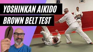 Yoshinkan Aikido- Jason & Ken 3rd Kyu test (Brown Belt)