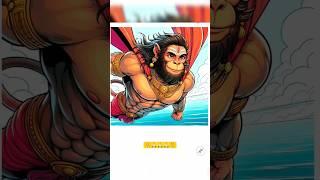 Hanumanji Painting Part #god #trending #painting #shorts #viralvideo  #bhagwan #bhakti #hanuman