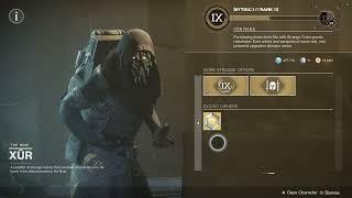 22.11 Xur Loot Reset - Destiny 2