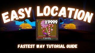 (BEST LOCATION!) How to Get Candy Fast Guide! | King Legacy