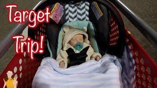 Custom Reborn Baby Outing to Target! Realistic Doll Shopping | Kelli Maple