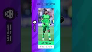 Gameweek 3 odds | Fantasy Premier League  #fpl