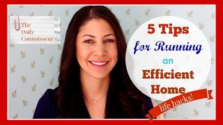 5 Tips for Running an Efficient Home | Life Hacks| Collab with Mina from The Universe Guru