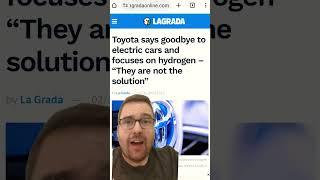 Toyota says goodbye to electric cars and focuses on hydrogen – “They are not the solution”