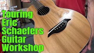 Touring a Luthiers Guitar Building Workshop | Visiting the shop at Eric Schaefer Guitars