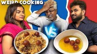 Gulab Jamun Biryani  VS Gulab Meatballs | Weird Cooking Challenge! 