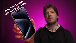 İPHONE 15 PRO MAX SAMSUNG S24 ULTRA KARŞILAŞTIRMA - Samsung S24 Ultra vs iPhone 15 pro max