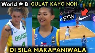 Gilas Women vs Brazil | Sinabayan ang mas Matangkad na Kalaban, FIBA di inaasahan to! | Highlights