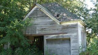 Abandon Train Depot and Out Buildings