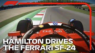 Lewis Hamilton Drives the Ferrari SF-24 at Mugello! | Assetto Corsa