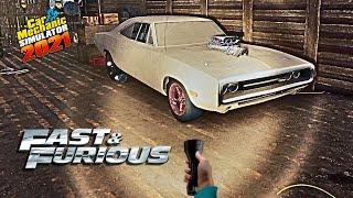 Dom Toretto's Supercharged Dodge Charger FOUND in a BARN!!!  Let's Restore and Drag Race this Icon!