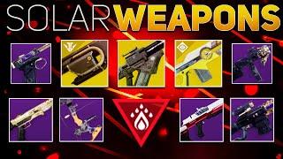 ALL Weapons that Synergize with Solar 3.0 | Destiny 2 Season of the Haunted