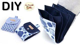 DIY Cute wallet with multiple compartments inside | Gift ideas!