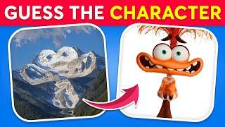 Guess the INSIDE OUT 2 Characters by ILLUSION  Inside Out 2 Movie Quiz | Squint Your Eyes