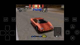 Need for speed 3 (RUS) - Replay на PS1 эмуляторе андроид (между капелек на 10-30)