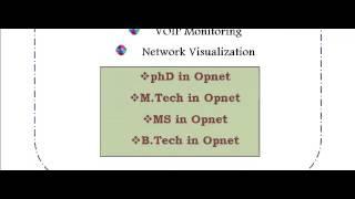 WIRELESS COMMUNICATION PROJECTS OPNET IN VICTORIA