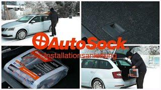 AutoSock Installationsanleitung: Einfache Montage in drei Schritten