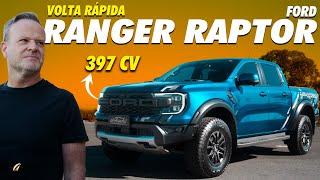 A INSANA FORD RANGER RAPTOR (397 CV) NA VOLTA RÁPIDA COM RUBENS BARRICHELLO | Acelerados