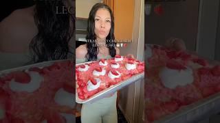 Follow for more  #trending #treslechescake #dessert #recipe #fyp #viral #strawberry #girls