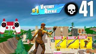 41 Elimination Solo Vs Squads RELOAD Gameplay Win (Fortnite Chapter 5 Season 3 PS4 Controller)