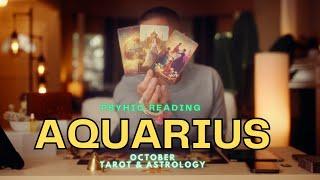 AQUARIUS THE STRONGEST CONNECTION I HAVE EVER SEEN! OCTOBER TAROT READING