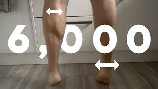 I did 6,000 calf raises in 1 Week (results)