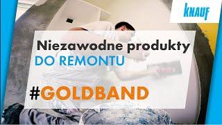 Knauf Goldband - tynk gipsowy do remontu | Niezawodne produkty do remontu