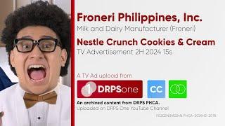 Nestle Crunch Cookies & Cream TV Ad 2H 2024 15s (Philippines) [CC/ST]