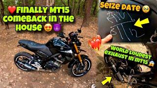 ️‍loudest exhaust  In MT15|| #dbdmotovlog  #mt15 #yamaha