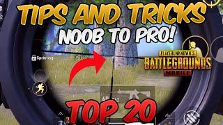 Top 20 Tips and Tricks in PUBG MOBILE for beginners (FROM NOOB TO PRO) GUIDE