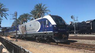 Railfanning Fullerton Station Part 1. 9/25/22.