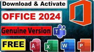 How to Download and Install Office 2024 From Microsoft for Free | Genuine Version |