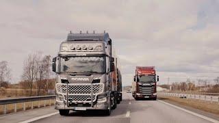 Scania 770 vs 730 head-to-head on Hallandsåsen