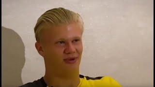 Erling Haaland lost his chin