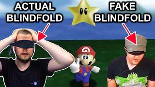 Speedrunner Reacts to FAKE Blindfolded Speedrun