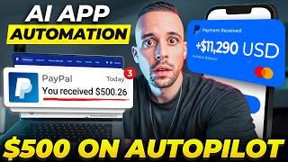 NEW AI App Automation Paying $500/Day FOR FREE To BEGINNERS! (No Skills Required)