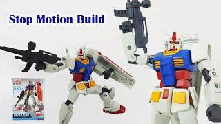 BEST KIT TO START GUNPLA HOBBY | Entry Grade RX-78-2 Stop Motion Build + Simple Detailing