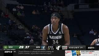 Sylvia Fowles vs SEA 29 PTS  & D          8.24.21