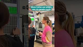 Wir verstehen natürlich alles #bito #spaß #werkstatt #celine #ausbildung #cncmachine #trend #cnc