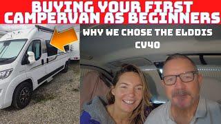 Buying your first campervan as beginners - Why we chose the Elddis CV40