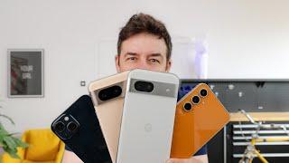 Google Pixel 8a vs Samsung vs iPhone do 2,5 tysiąca!