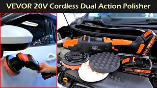 VEVOR 20V Cordless DA Polisher Review | Car Detailing