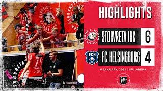 Highlights Storvreta IBK vs FC Helsingborg 6-4