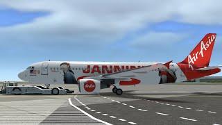 AirAsia A320 | Singapore - Kuala Lumpur | Full Flight | RFS - Real Flight Simulator