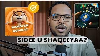 Hamaster Kombat sidee loo isticmaalaa? Step by Step | Eng. Abdishakur