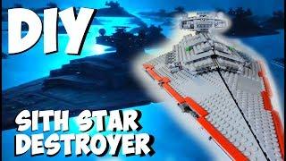 DIY Sith Star Destroyer Custom Lego - The Rise Of Skywalker