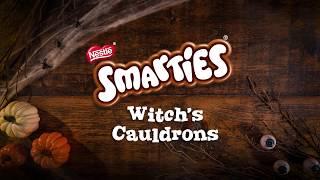 SMARTIES Cookie Cauldrons with Witch’s Brew – recipe from Nestle