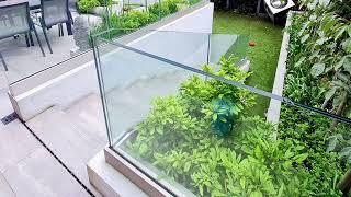 GO Frameless balustrade channel by Glass Outlet