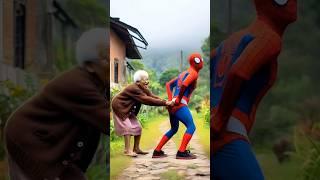 Spiderman VS Grandma | Avengers | Marvel #marvel #avengers #spiderman